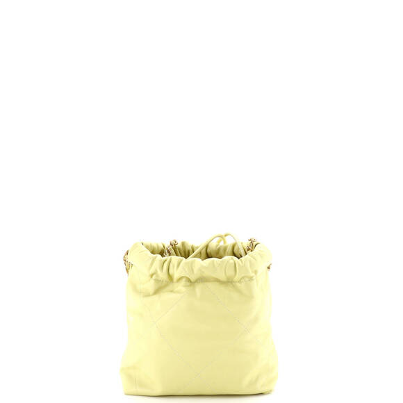 Chanel Mini 22 Chain Hobo Quilted Calfskin - Picture 3 of 5